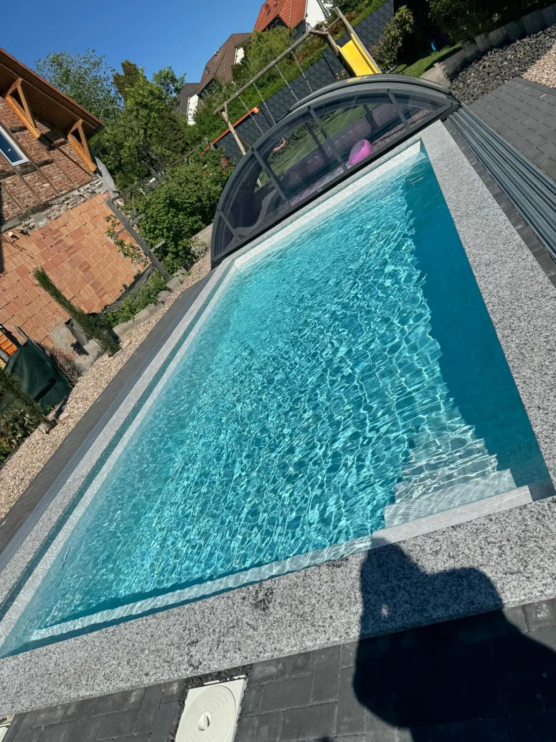 Schwimmbadbau von Folienverlegung Hirschmann