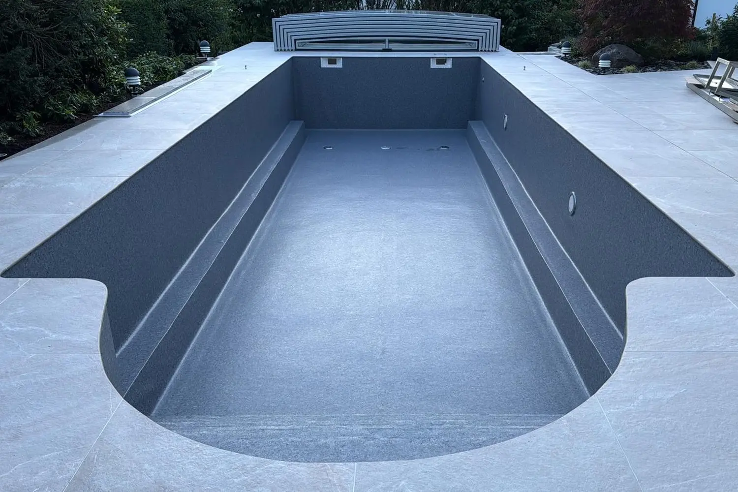 Schwimmbadbau von Folienverlegung Hirschmann